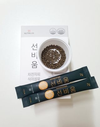 [뉴트릴렉스] 선비움 첨가물 없는 착한 차전자피 식이섬유  2박스 — 5점을 준 리뷰어가 2021년 8월 올린 사용 사진
