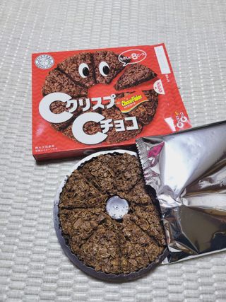 NISSIN 닛신 크리스피 초코 — 5점을 준 리뷰어가 2022년 11월 올린 사용 사진