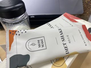 [맘메이크] 체중조절 다이어트 쉐이크 — 5점을 준 리뷰어가 2021년 7월 올린 사용 사진