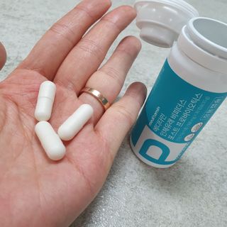 메디타민 인체유래 비피더스 포스트 프로바이오틱스 — 5점을 준 리뷰어가 2021년 3월 올린 사용 사진
