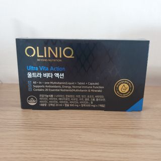 올리닉 울트라비타액션 — 5점을 준 리뷰어가 2021년 8월 올린 사용 사진