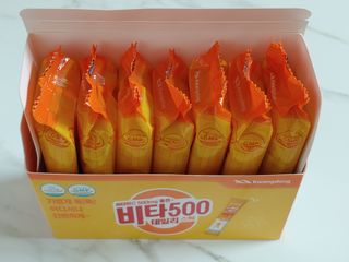 광동생활건강 [광동] 비타500데일리스틱 70포+쇼핑백+구미3개 — 5점을 준 리뷰어가 2021년 12월 올린 사용 사진