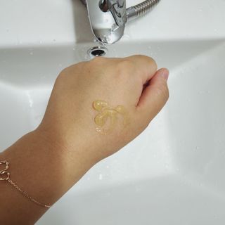 라비오라 레몬 허니 브라이트닝 워시오프 팩 100g — 5점을 준 리뷰어가 2022년 7월 올린 사용 사진
