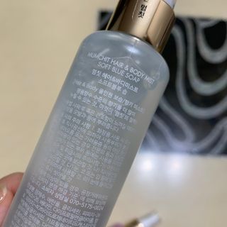 멈칫 X 최준 헤어 앤 바디미스트 소프트블루솝, 마젠타레이디 2종 — 5점을 준 리뷰어가 2021년 6월 올린 사용 사진