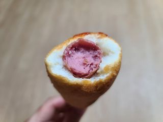 오마뎅 한우핫도그 — 5점을 준 리뷰어가 2021년 5월 올린 사용 사진
