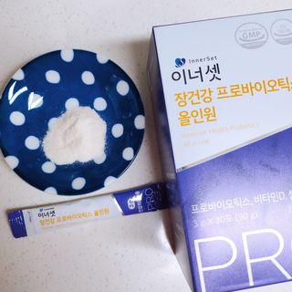 이너셋 장건강 프로바이오틱스 올인원 — 5점을 준 리뷰어가 2023년 1월 올린 사용 사진