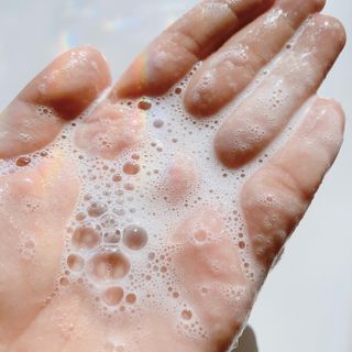 달리프 진저 베러 퍼퓸 탈모 완화 샴푸 1000ml 향 3종 — 3점을 준 리뷰어가 2021년 2월 올린 사용 사진
