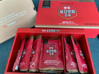 광동생활건강 [광동]진하고 깊은 풍미, 광동 보감쌍화진액 100mL * 18포 — 5점을 준 리뷰어가 2024년 6월 올린 사용 사진