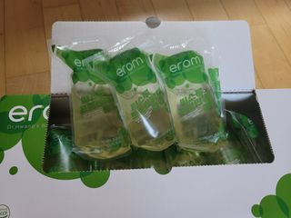 이롬 씨스루 프로틴워터 사과, 자몽 200ml x 12입 — 4점을 준 리뷰어가 2022년 9월 올린 사용 사진