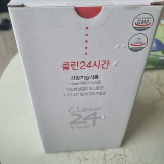 클린24시간 1BOX(5포) + 전용보틀(500ml) — 5점을 준 리뷰어가 2023년 8월 올린 사용 사진