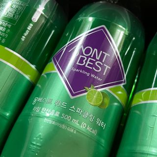 몽베스트 Montbest with Sparkling water Lime20병 — 3.5점을 준 리뷰어가 2021년 10월 올린 사용 사진