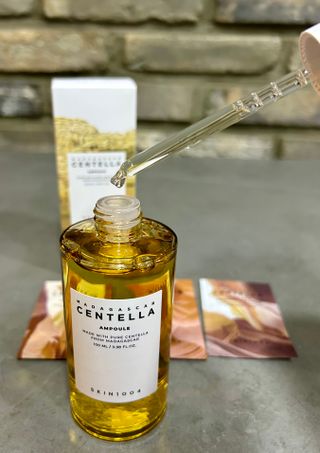[스킨1004] 마다가스카르 센텔라 앰플 100ml — 4점을 준 리뷰어가 2024년 5월 올린 사용 사진