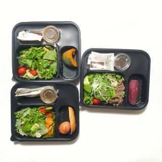 참살이도시락 작심삼일 샐러드도시락 3개 맛보기 새벽배송 또는 택배배송 — 5점을 준 리뷰어가 2021년 9월 올린 사용 사진