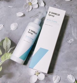 브이쉴드 살균 스프레이 300ml — 5점을 준 리뷰어가 2021년 7월 올린 사용 사진