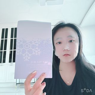 비프리코스메틱 더블아이스진정마스크팩 5매 — 4점을 준 리뷰어가 2023년 3월 올린 사용 사진