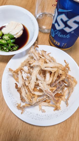 [오늘바스켓] 용대리 손질하늘태 130g — 5점을 준 리뷰어가 2021년 6월 올린 사용 사진