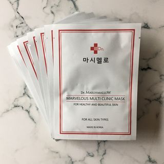 닥터마시멜로 마블러스 멀티 클리닉 마스크 — 1점을 준 리뷰어가 2021년 2월 올린 사용 사진