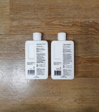 트리플에스 탈모 샴푸 275ml + 실크 트리트먼트 275ml — 4점을 준 리뷰어가 2021년 2월 올린 사용 사진