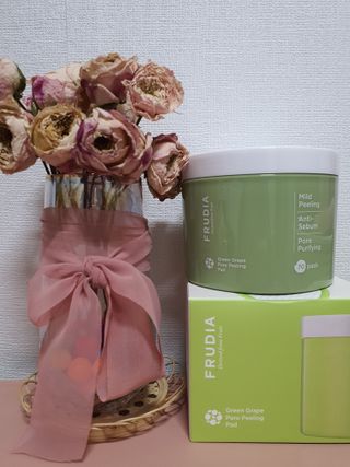 [후르디아] 약산성  모공 필링 패드(70매) — 5점을 준 리뷰어가 2022년 4월 올린 사용 사진