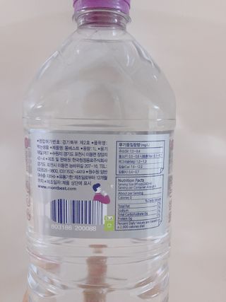 몽베스트 MONTBEST 1L 12입 — 5점을 준 리뷰어가 2022년 2월 올린 사용 사진