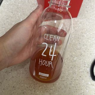 클린24시간 레드박스 1BOX(5포) + 전용보틀(500ml) — 5점을 준 리뷰어가 2024년 1월 올린 사용 사진