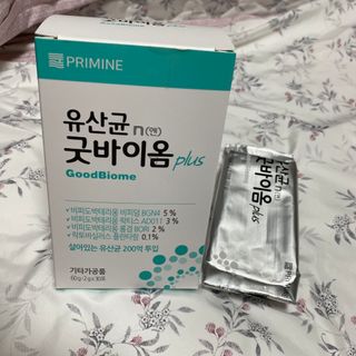 프리마인 유산균 국가지정연구소 선정, 살아있는 생유산균 200억 마리의 힘. 유산균n굿바이옴플러스 — 5점을 준 리뷰어가 2021년 10월 올린 사용 사진