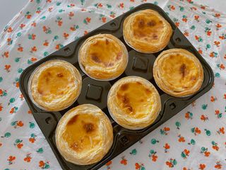 디앙뜨 포르투갈 에그타르트 오리지널 맛+패션후르츠 맛 중 택1 — 5점을 준 리뷰어가 2021년 8월 올린 사용 사진