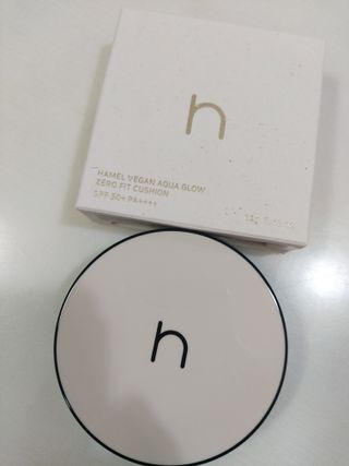 하멜 비건 아쿠아 글로우 제로핏 쿠션 — 4점을 준 리뷰어가 2022년 8월 올린 사용 사진