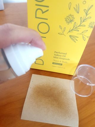 닥터리진 퍼퓸드 옐로우 오일 미스트 앰플 [페이스앤바디] 레귤러 — 5점을 준 리뷰어가 2022년 10월 올린 사용 사진
