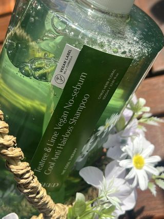 닥터시드 티트리 앤 라임 비건 지성케어 쿨 탈모 샴푸 (1000ml) — 4점을 준 리뷰어가 2024년 4월 올린 사용 사진