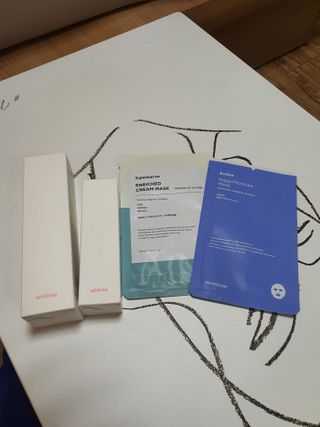 화이트리 채움 베리어 로션, 베리어 크림 세트 — 5점을 준 리뷰어가 2021년 1월 올린 사용 사진