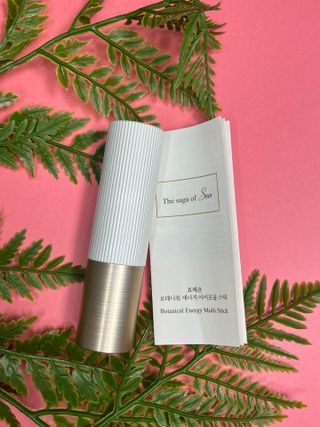 [사가수] 민감피부를 위한 진정 항산화 안티에이징, 더사가오브수 효혜윤 보태니컬 에너지 아이포올 스틱 — 5점을 준 리뷰어가 2023년 2월 올린 사용 사진