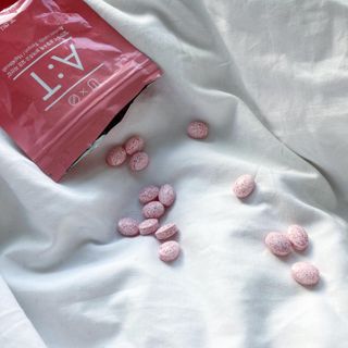 입 냄새 완화에 도움을 주는 에티켓 캔디 복숭아맛 앳캔디 — 5점을 준 리뷰어가 2021년 1월 올린 사용 사진