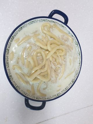 [푸딩팩토리] 로제누들떡볶이 500g / 까르보나라크림누들떡볶이 500g — 4점을 준 리뷰어가 2022년 8월 올린 사용 사진