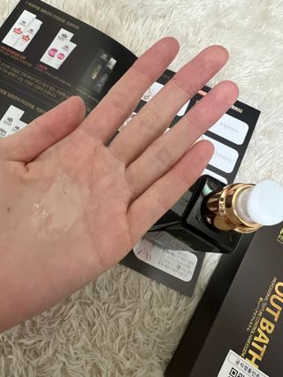 카나토 아웃바스 오일 에센스 — 5점을 준 리뷰어가 2022년 2월 올린 사용 사진