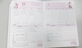 리훈 하밍이와 함께하는 숨은라인찾기 다이어트 플래너 — 5점을 준 리뷰어가 2021년 4월 올린 사용 사진