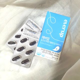 [몸엔용] 에버업 멀티비타민&미네랄, 눈건강 루테인 혈행건강 오메가3, 면역 프로바이오틱스 3종 택1 — 5점을 준 리뷰어가 2022년 4월 올린 사용 사진