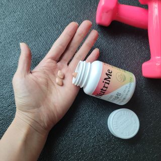 뉴트리미 마이슬림 녹차 카테킨 다이어트 보조제 60정 1달분 — 5점을 준 리뷰어가 2023년 2월 올린 사용 사진