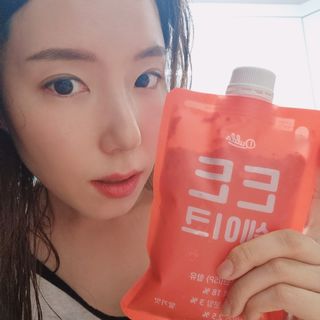 [덜다] 든든 식물성 단백질 쉐이크 40g X 7입 (곡물/딸기) — 5점을 준 리뷰어가 2023년 7월 올린 사용 사진