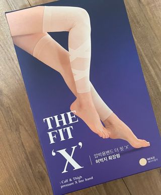 땡스마이레그 더핏X 압박밴드 허벅지확장형 — 5점을 준 리뷰어가 2022년 7월 올린 사용 사진