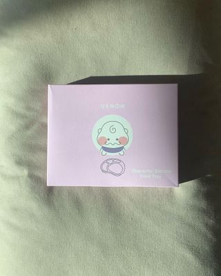 유비맘 캐릭터 실리콘 흡착 식판_색상 랜덤발송 — 5점을 준 리뷰어가 2020년 12월 올린 사용 사진