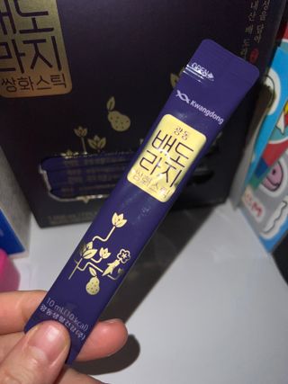 광동생활건강 나우 [광동] 배도라지 쌍화스틱 10mL x 100포 — 5점을 준 리뷰어가 2023년 5월 올린 사용 사진