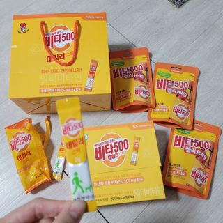 광동생활건강 [광동] 비타500데일리스틱 70포+쇼핑백+구미3개 — 5점을 준 리뷰어가 2021년 12월 올린 사용 사진