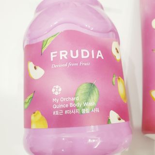 [후르디아] 과즙 뿜뿜_모과 바디워시+바디에센스 세트 — 5점을 준 리뷰어가 2021년 2월 올린 사용 사진