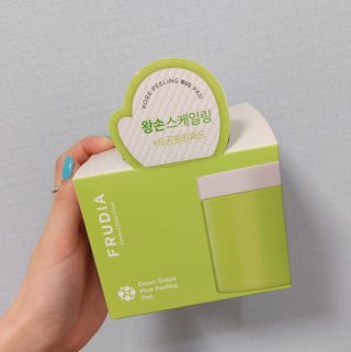 [후르디아] 약산성  모공 필링 패드(70매) — 4점을 준 리뷰어가 2022년 4월 올린 사용 사진