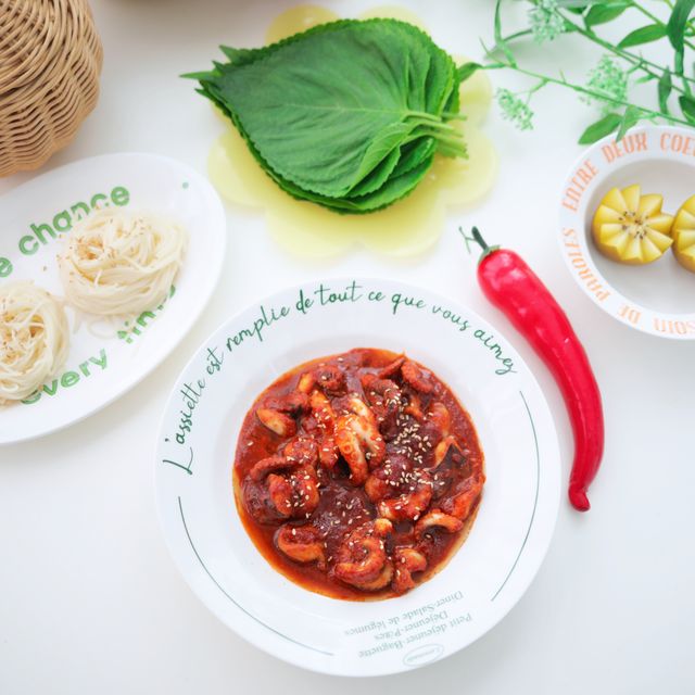 [푸딩팩토리] 불맛양념 쭈꾸미볶음 300G_엄선한 쭈꾸미원물과 양념이 신의 한수! 리뷰 사진
