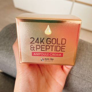 아이앤립 / EYENLIP 아이앤립 24K 골드 N 펩타이드 앰플 크림 — 4점을 준 리뷰어가 2021년 7월 올린 사용 사진