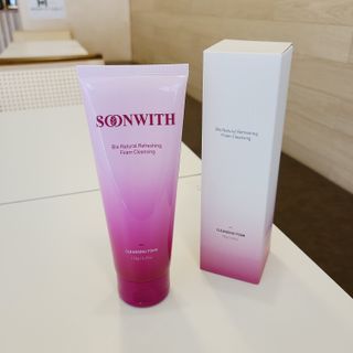 SOONWITH 바이오 내추럴 리프레싱 폼클렌징 — 5점을 준 리뷰어가 2021년 4월 올린 사용 사진