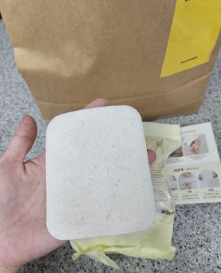 디어엘로디 유기농 무표백 건티슈 60매 — 5점을 준 리뷰어가 2022년 9월 올린 사용 사진