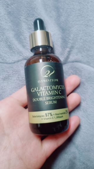 오투에니원 갈락토미세스 비타민 C 더블 브라이트닝 세럼 50ml — 5점을 준 리뷰어가 2023년 2월 올린 사용 사진